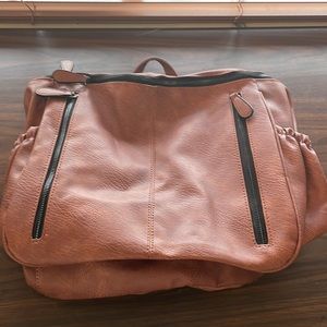 NWT pleather backpack